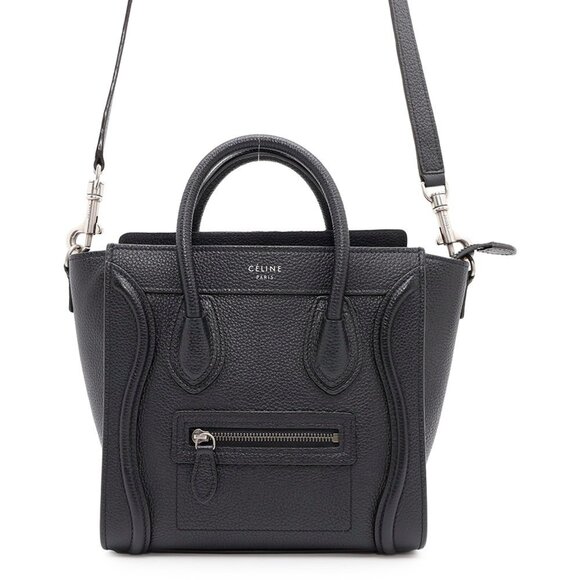 CELINE Black Shoulder Bag - Picture 1 of 16
